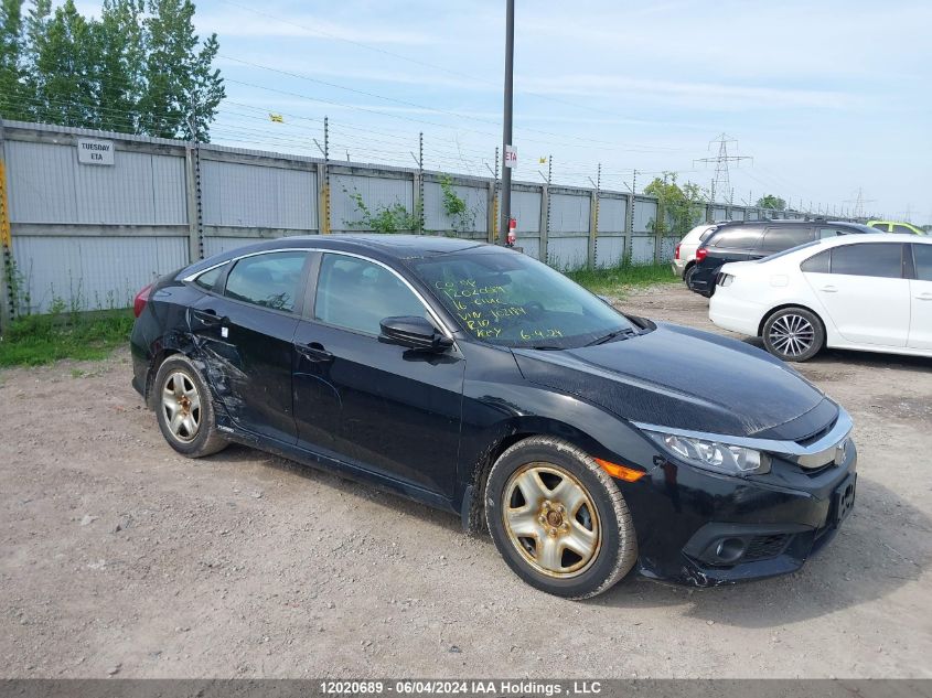 2016 Honda Civic Sedan VIN: 2HGFC1F46GH102184 Lot: 12020689