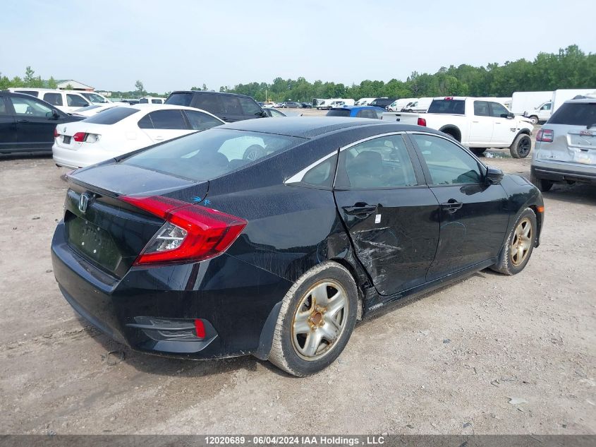 2016 Honda Civic Sedan VIN: 2HGFC1F46GH102184 Lot: 12020689