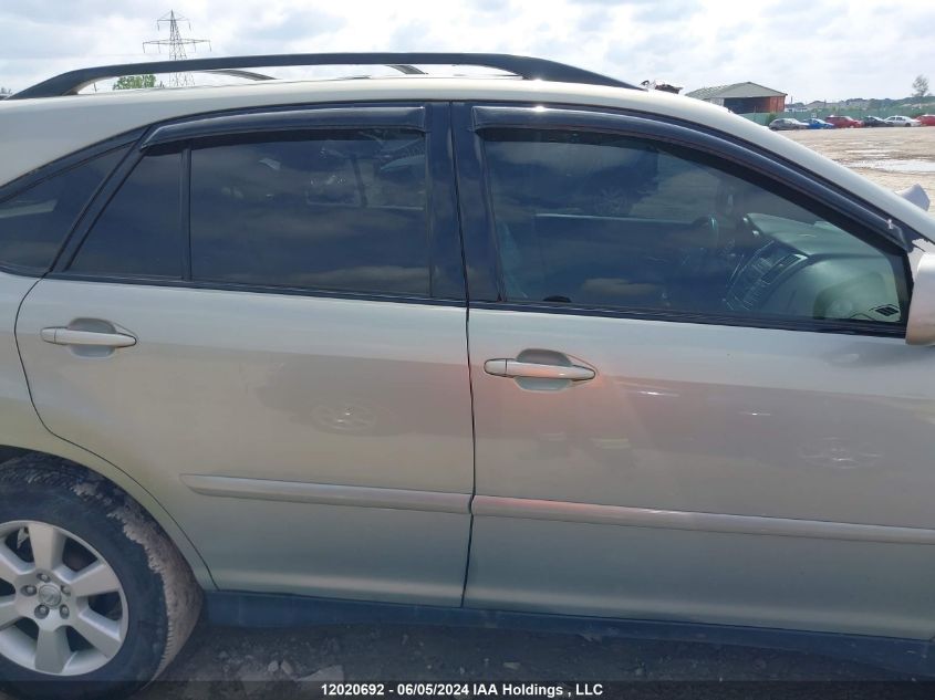 2005 Lexus Rx 330 VIN: JTJHA31U050086241 Lot: 12020692
