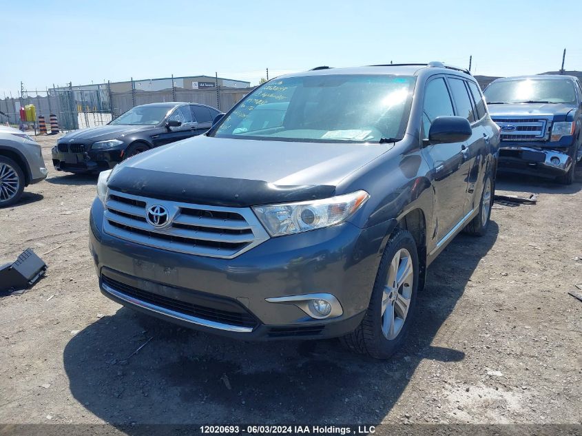 2013 Toyota Highlander Limited VIN: 5TDDK3EHXDS179808 Lot: 12020693
