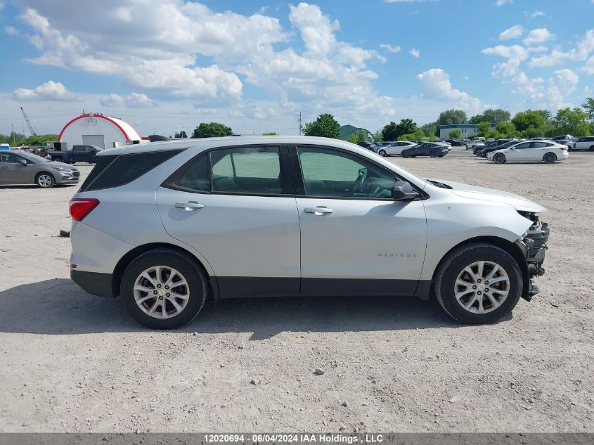 2018 Chevrolet Equinox VIN: 2GNAXHEV7J6105850 Lot: 12020694