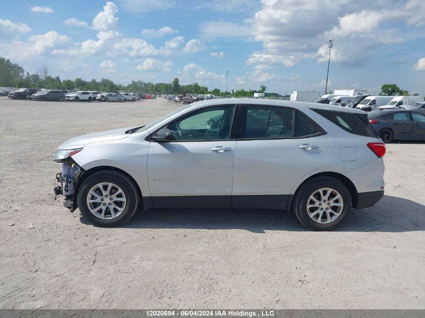 2018 Chevrolet Equinox VIN: 2GNAXHEV7J6105850 Lot: 12020694