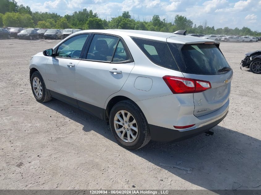 2018 Chevrolet Equinox VIN: 2GNAXHEV7J6105850 Lot: 12020694