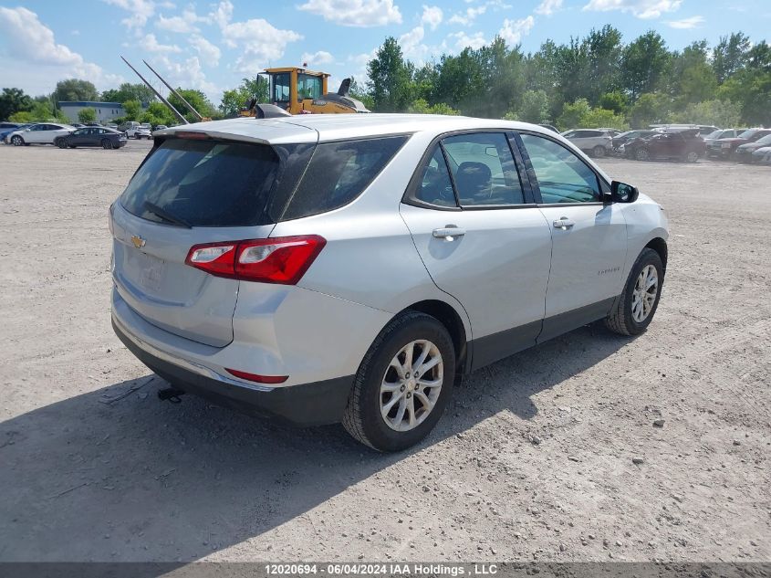 2018 Chevrolet Equinox VIN: 2GNAXHEV7J6105850 Lot: 12020694