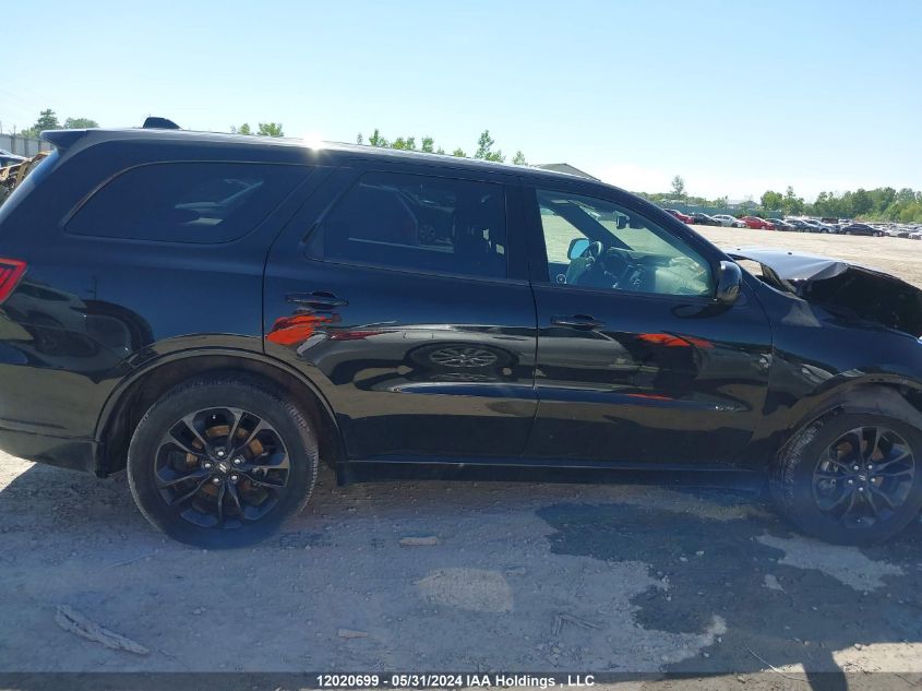 2022 Dodge Durango Sxt VIN: 1C4RDJAG1NC132977 Lot: 12020699