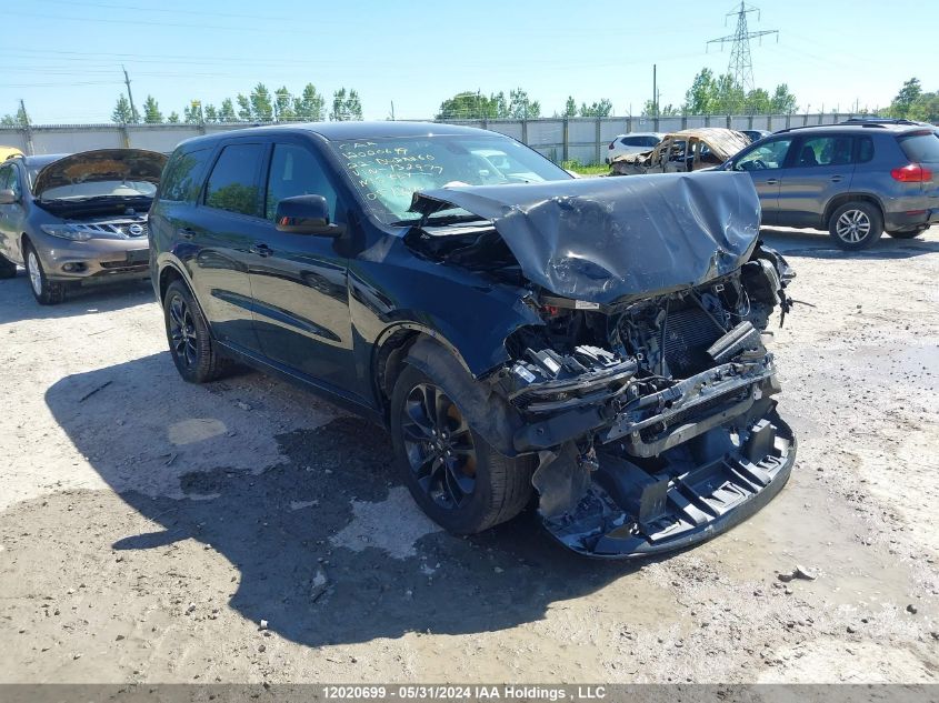 2022 Dodge Durango Sxt VIN: 1C4RDJAG1NC132977 Lot: 12020699