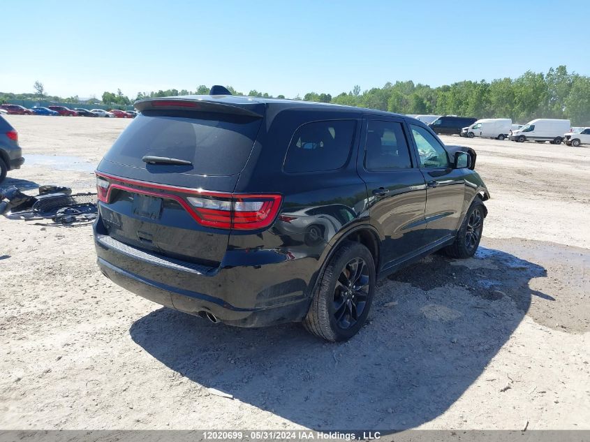 2022 Dodge Durango Sxt VIN: 1C4RDJAG1NC132977 Lot: 12020699