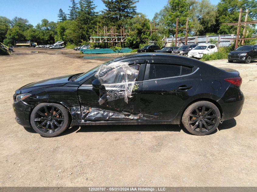 2014 Mazda Mazda3 VIN: JM1BM1V75E1131001 Lot: 12020707