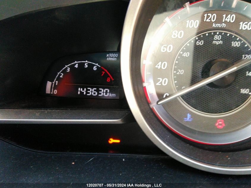 2014 Mazda Mazda3 VIN: JM1BM1V75E1131001 Lot: 12020707