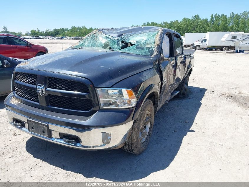 2017 Ram 1500 Slt VIN: 1C6RR7LT5HS637663 Lot: 12020709