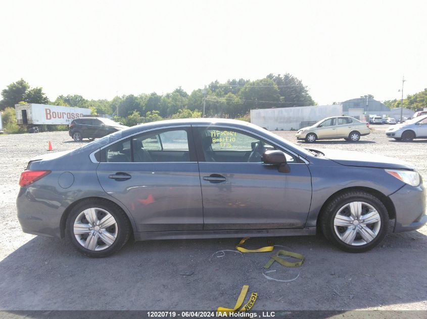 2015 Subaru Legacy VIN: 4S3BNCA65F3067408 Lot: 12020719