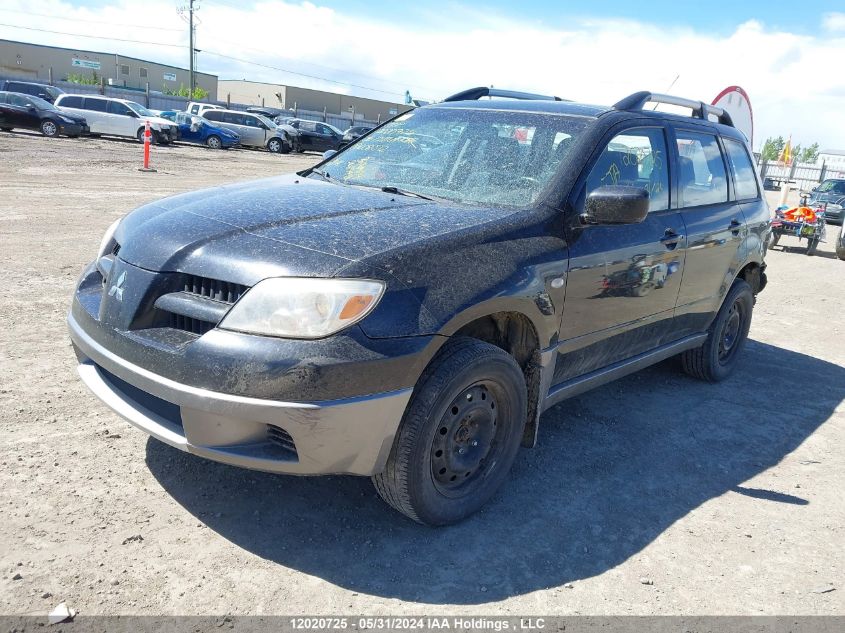 2006 Mitsubishi Outlander VIN: JA4LX31F76U608512 Lot: 12020725