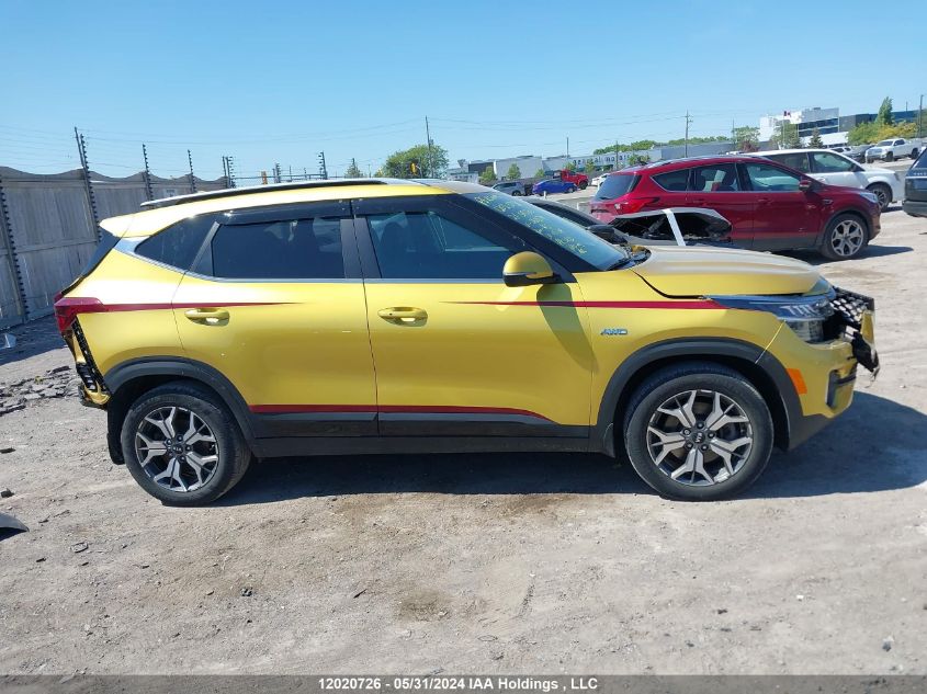 2021 Kia Seltos VIN: KNDERCAA4M7060574 Lot: 12020726