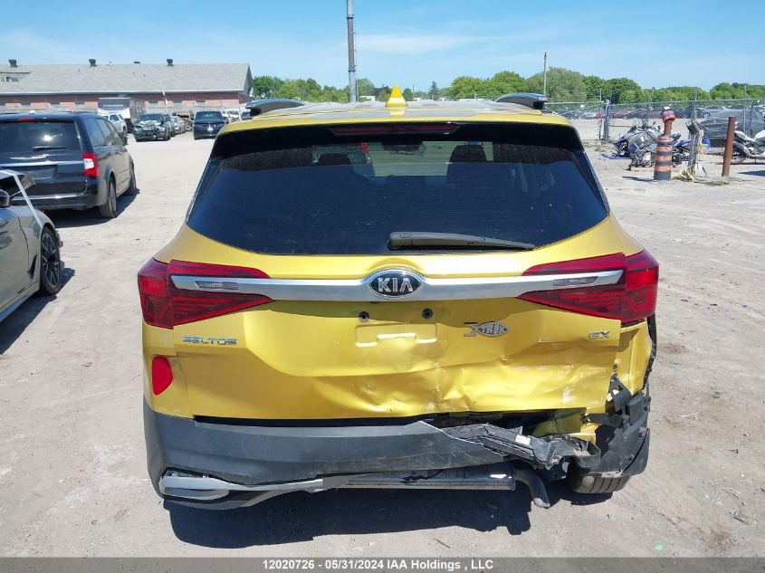 2021 Kia Seltos VIN: KNDERCAA4M7060574 Lot: 12020726