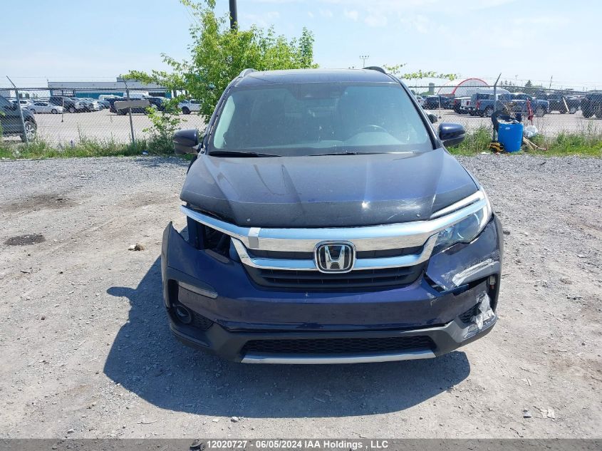 2021 Honda Pilot VIN: 5FNYF6H37MB508640 Lot: 12020727