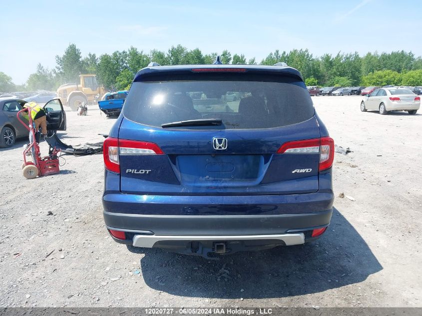 2021 Honda Pilot VIN: 5FNYF6H37MB508640 Lot: 12020727