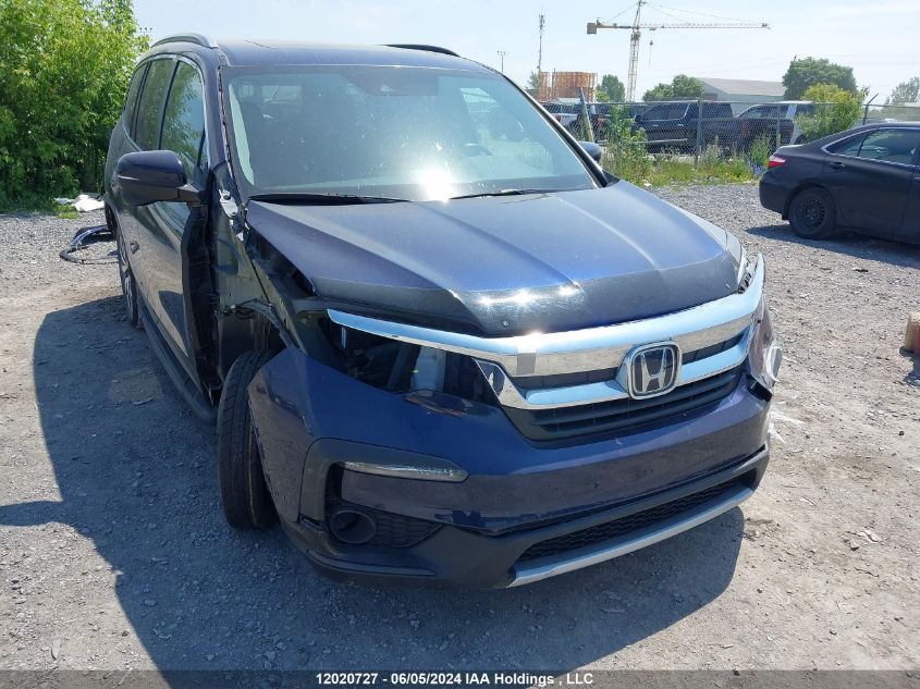 2021 Honda Pilot VIN: 5FNYF6H37MB508640 Lot: 12020727