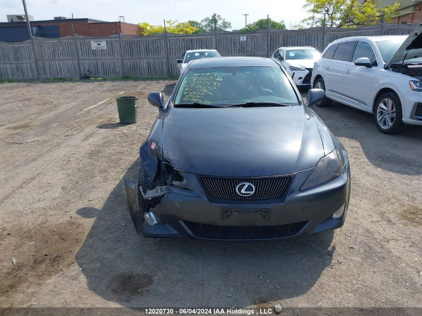 2007 Lexus Is 250 VIN: JTHCK262672009584 Lot: 12020730