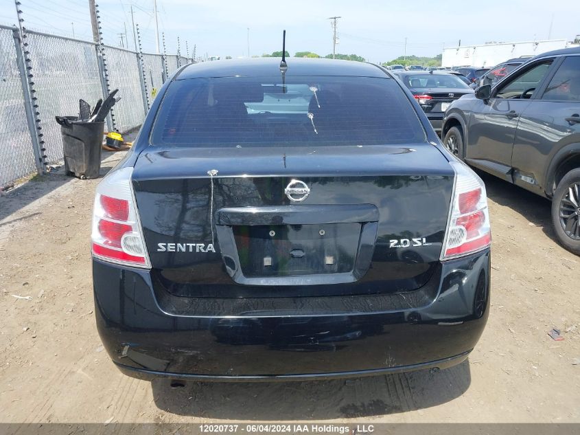 2007 Nissan Sentra 2.0/2.0S/2.0Sl VIN: 3N1AB61E57L619866 Lot: 12020737