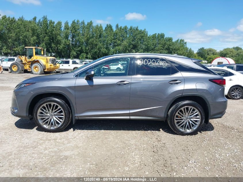 2022 Lexus Rx 350 VIN: 2T2JZMDAXNC340155 Lot: 12020740