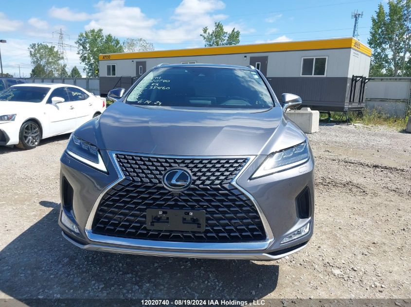 2022 Lexus Rx 350 VIN: 2T2JZMDAXNC340155 Lot: 12020740