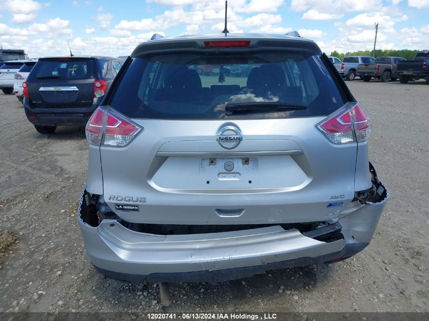 2015 Nissan Rogue VIN: 5N1AT2MV4FC846793 Lot: 12020741