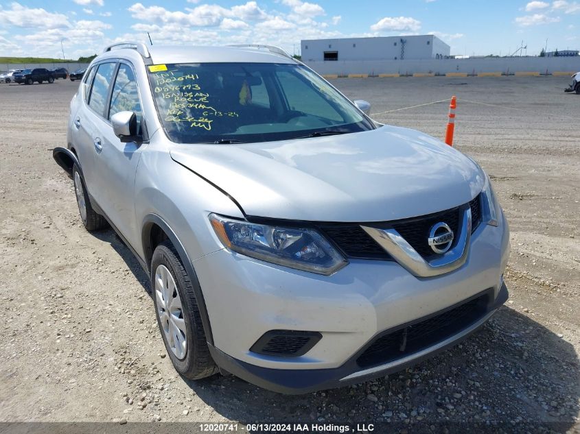 2015 Nissan Rogue VIN: 5N1AT2MV4FC846793 Lot: 12020741