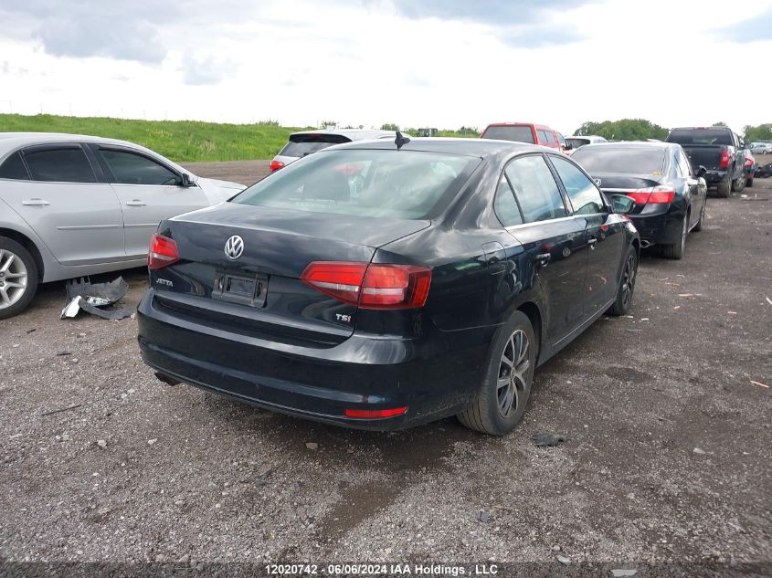 2016 Volkswagen Jetta Sedan VIN: 3VWD67AJXGM376645 Lot: 12020742