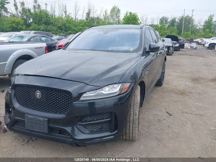 2019 Jaguar F-Pace VIN: SADCL2FN3KA397336 Lot: 12020749