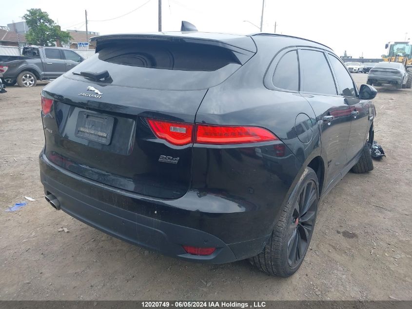 2019 Jaguar F-Pace VIN: SADCL2FN3KA397336 Lot: 12020749