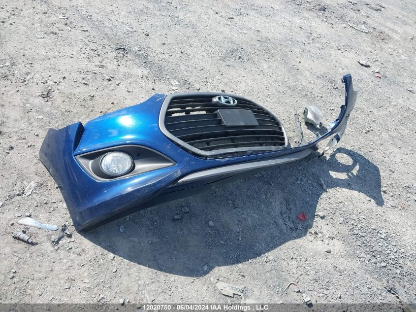 2016 Hyundai Veloster Turbo VIN: KMHTC6AEXGU271633 Lot: 12020750