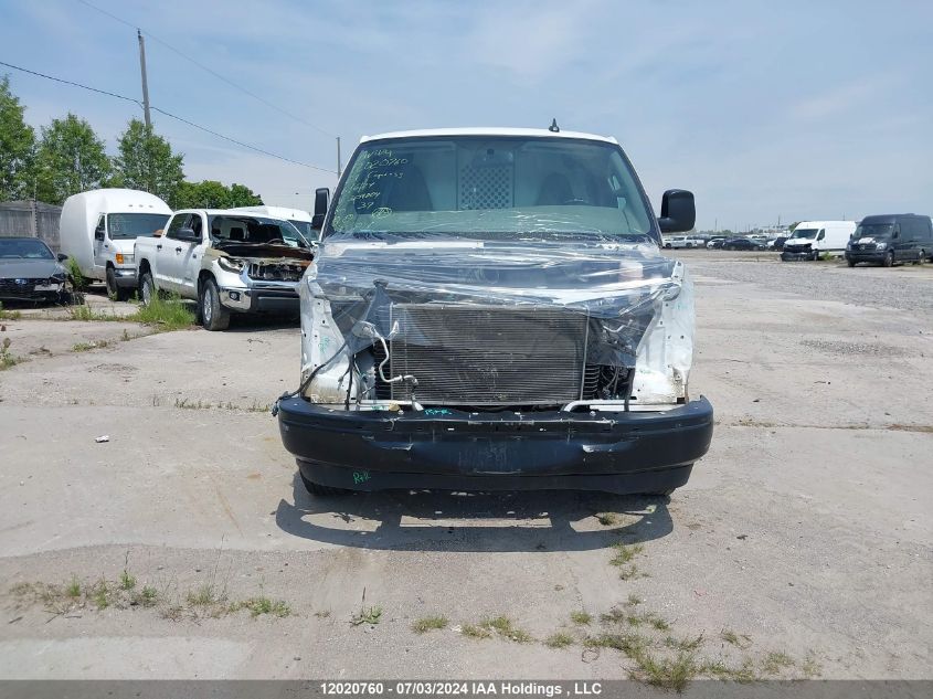 2021 Chevrolet Express VIN: 1GCWGAF73M1304004 Lot: 12020760