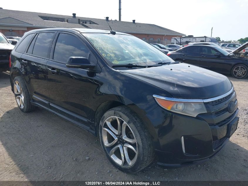 2012 Ford Edge Sport VIN: 2FMDK4AKXCBA17132 Lot: 12020761