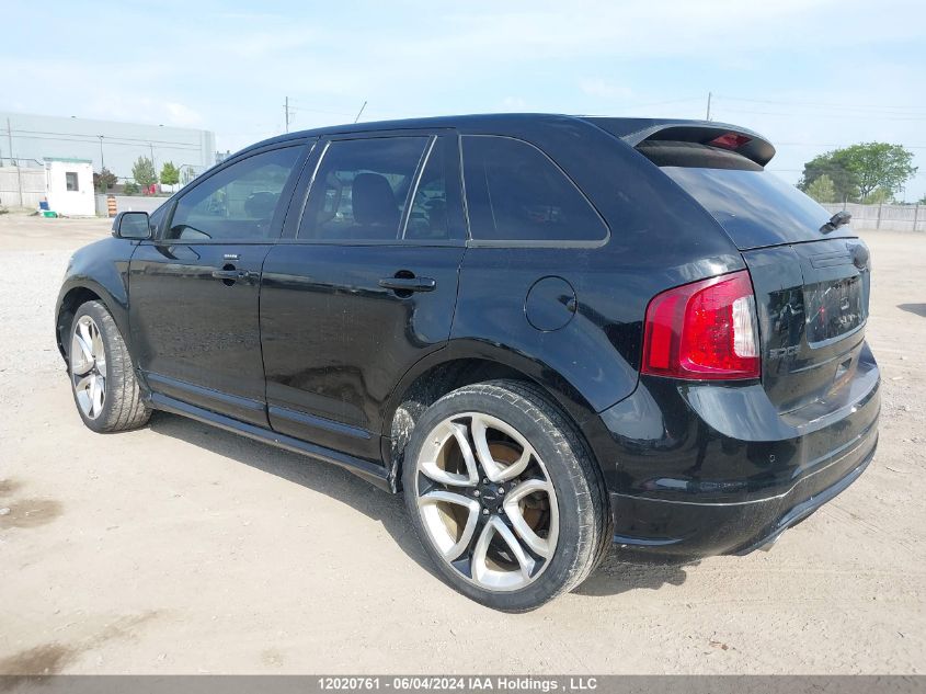 2012 Ford Edge Sport VIN: 2FMDK4AKXCBA17132 Lot: 12020761