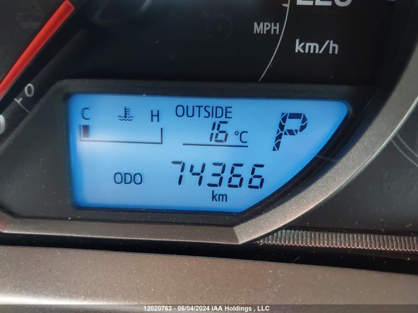 2013 Toyota Rav4 Le/Xle VIN: 2T3BFREV5DW041080 Lot: 12020763