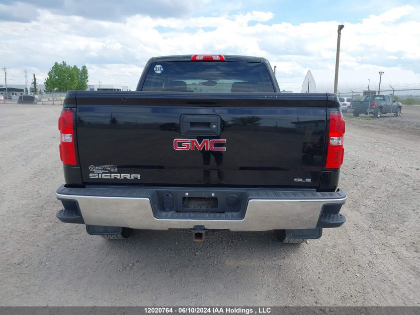 2018 GMC Sierra K1500 Sle VIN: 3GTU2MEC8JG537606 Lot: 12020764