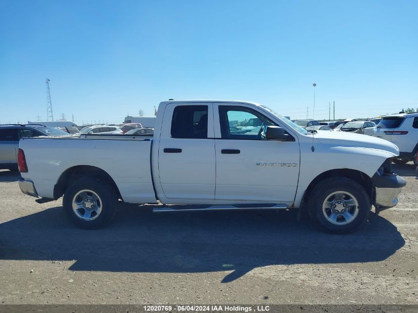 2012 Ram 1500 St VIN: 1C6RD7FP0CS252629 Lot: 12020769