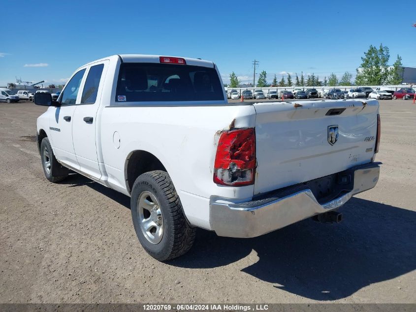 2012 Ram 1500 St VIN: 1C6RD7FP0CS252629 Lot: 12020769