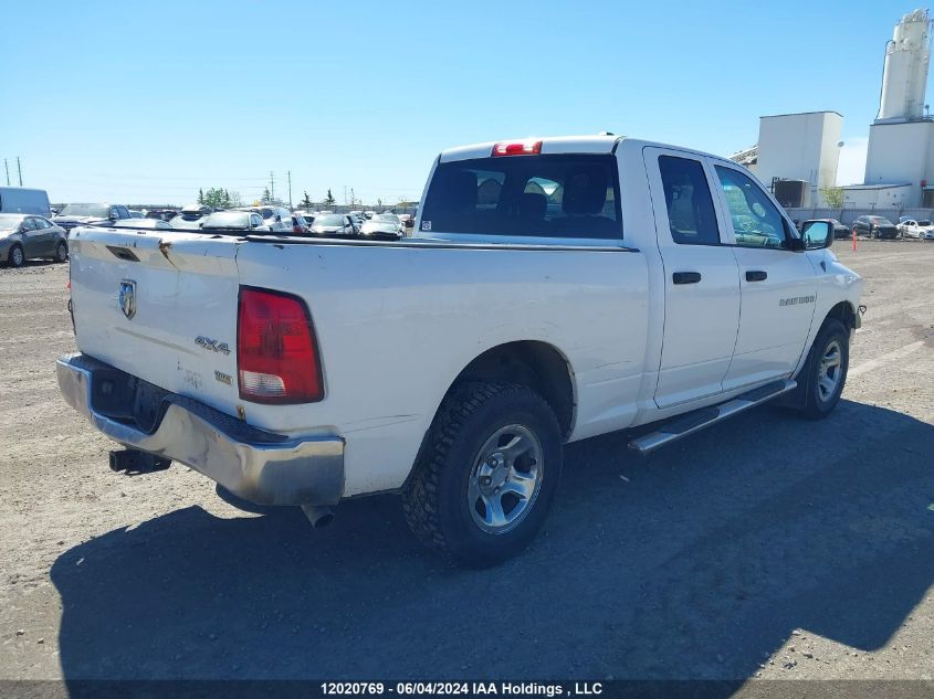 2012 Ram 1500 St VIN: 1C6RD7FP0CS252629 Lot: 12020769