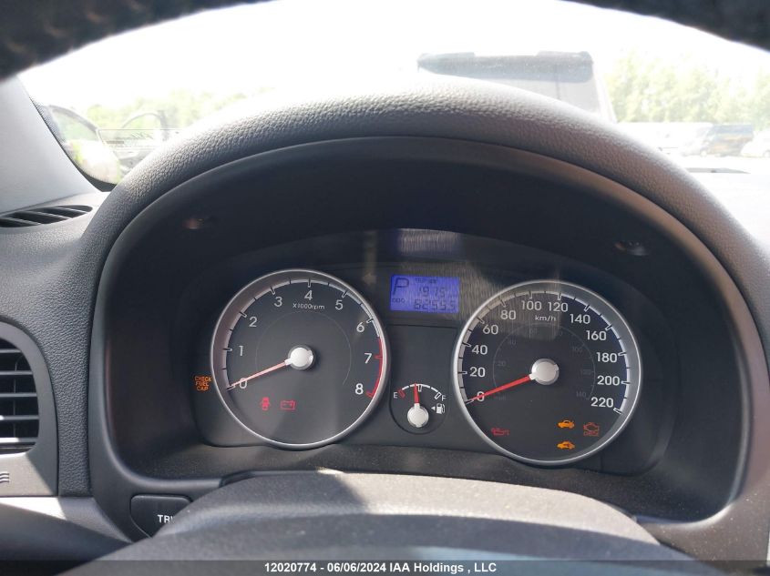 2011 Hyundai Accent Se VIN: KMHCN3BCXBU189979 Lot: 12020774