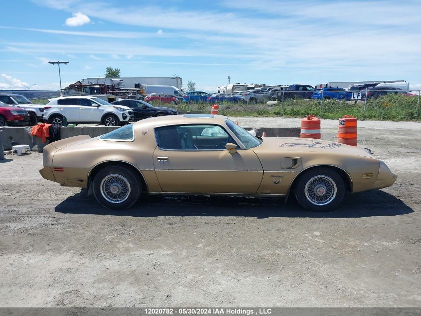 1981 Pontiac Firebird Esprit VIN: 1G2AT87HXBL115815 Lot: 12020782