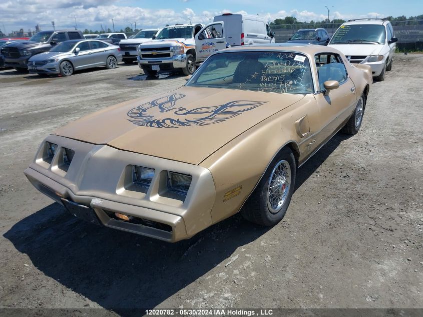 1981 Pontiac Firebird Esprit VIN: 1G2AT87HXBL115815 Lot: 12020782