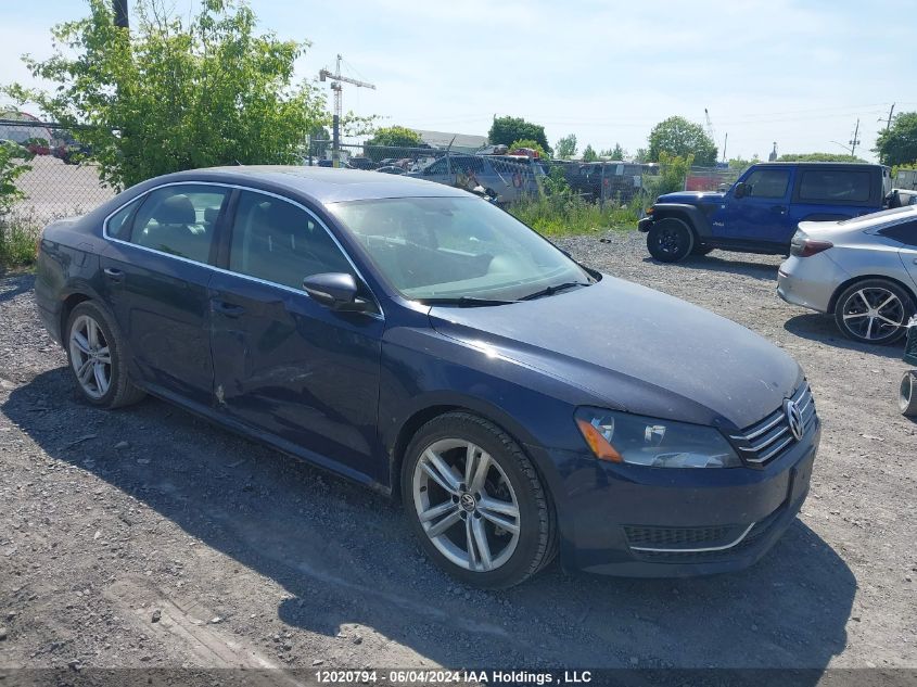 2012 Volkswagen Passat VIN: 1VWBH7A35CC068362 Lot: 12020794