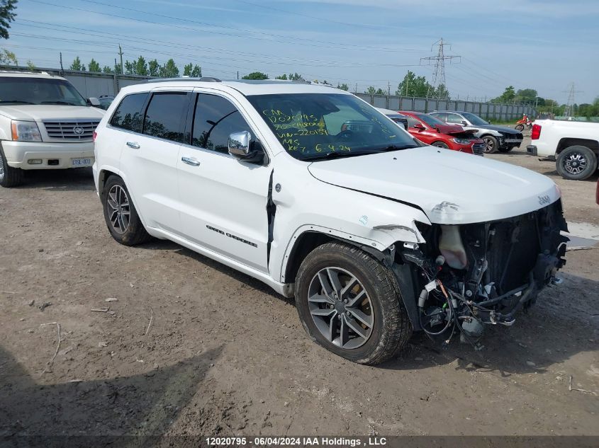 2020 Jeep Grand Cherokee Overland VIN: 1C4RJFCT0LC220139 Lot: 12020795