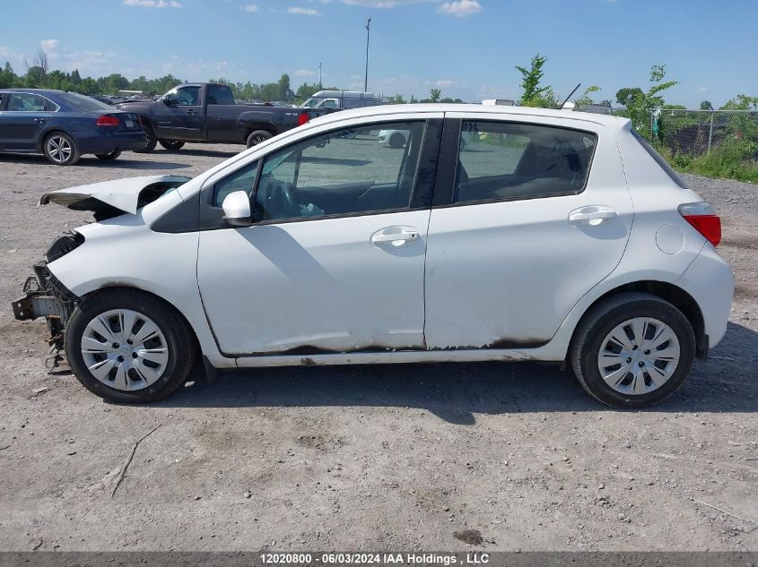 2014 Toyota Yaris VIN: VNKKTUD34EA010650 Lot: 12020800