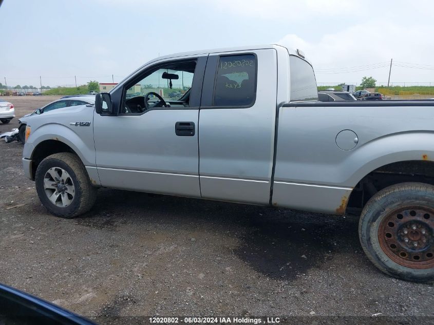 2011 Ford F150 Super Cab VIN: 1FTEX1CM0BFB50423 Lot: 12020802