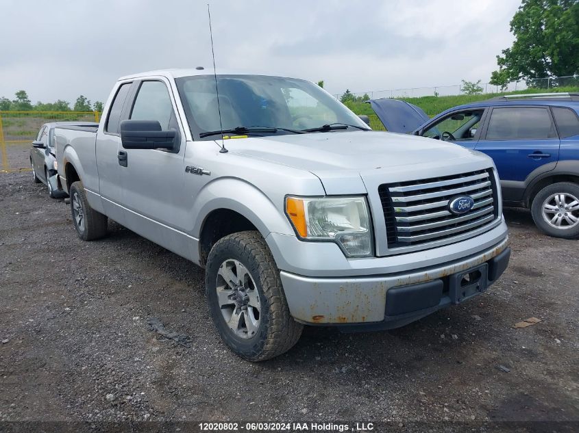 2011 Ford F150 Super Cab VIN: 1FTEX1CM0BFB50423 Lot: 12020802