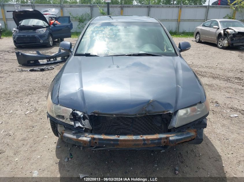 2005 Acura Tsx VIN: JH4CL96825C800261 Lot: 12020813