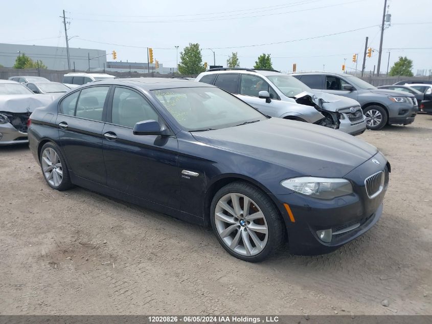 2011 BMW 5 Series VIN: WBAFU7C5XBC780179 Lot: 12020826