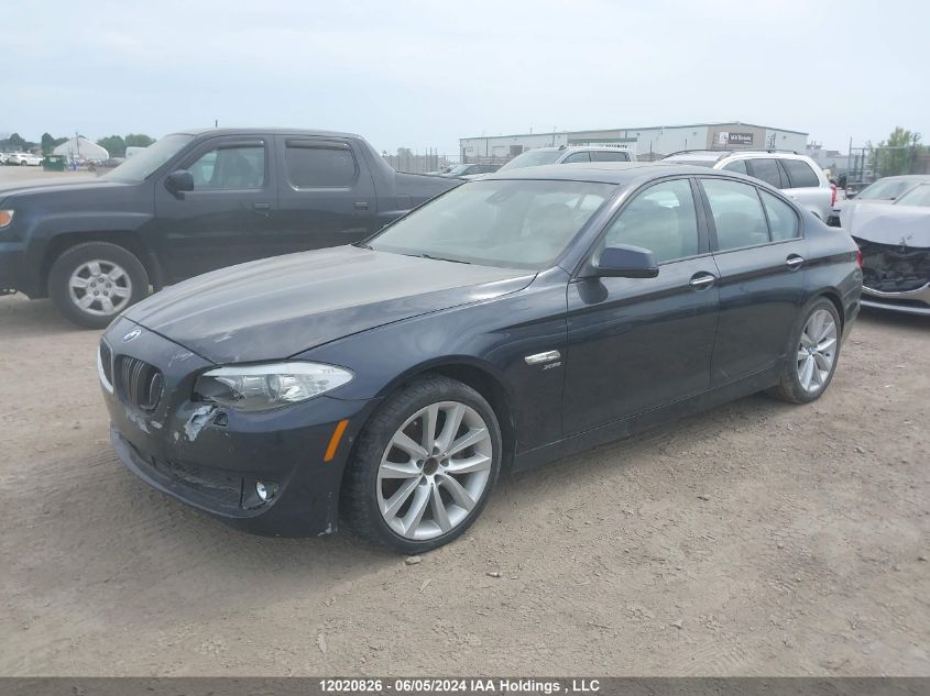 2011 BMW 5 Series VIN: WBAFU7C5XBC780179 Lot: 12020826